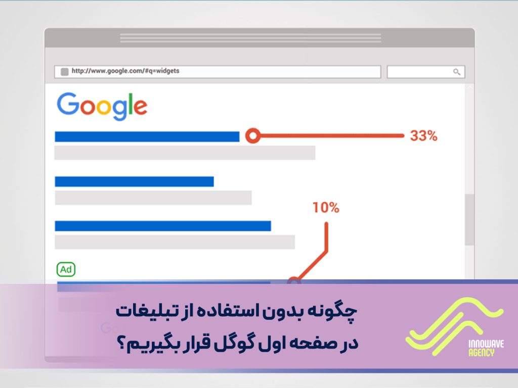 چگونه بدون استفاده از تبلیغات در صفحه اول گوگل قرار بگیریم؟